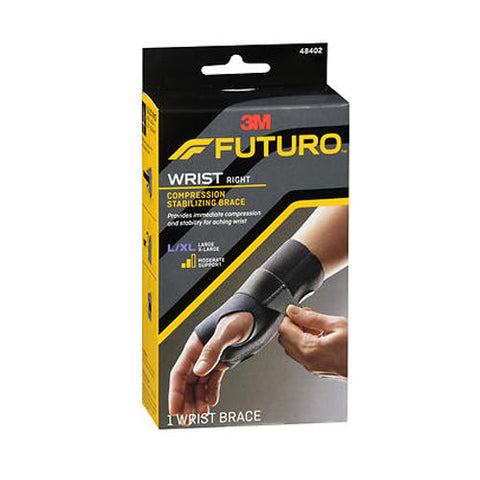 3M, Futuro Energizing Wrist Support Right Hand, Large/ Extra Large each Futuro
