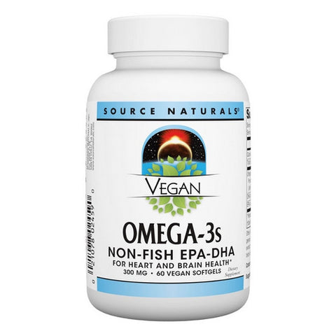 Source Naturals, Omega-3 Vegan EPA-DHA, 350 mg, 60 sgels Source Naturals