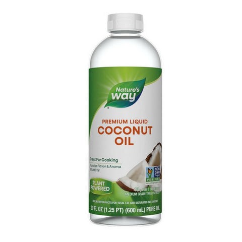 Liquid Coconut Oil 20 Oz by Nature's Way