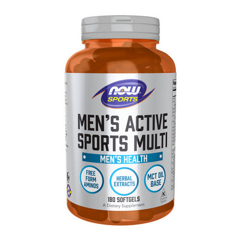 Now Foods, Men's Active Sports Multi, 180 Softgels Now Foods