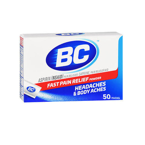 BC, Pain Relief Powder Packs, 50 Each BC