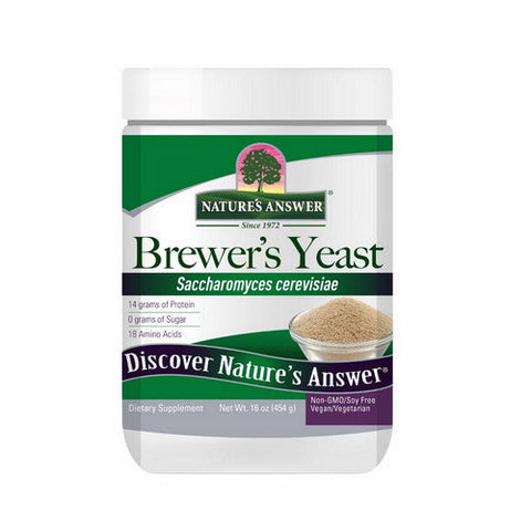 Nature's Answer, Brewers Yeast, 16 oz Nature's Answer