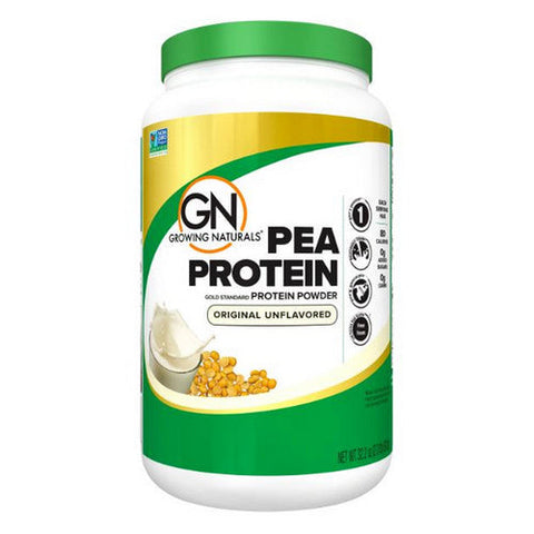 Growing Naturals, Pea Protein Powder, Original 2.01 Lb Growing Naturals