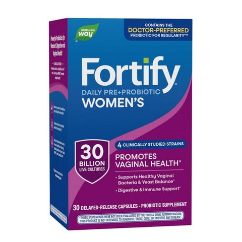 Fortify Women's Extra-Strength Plus Probiotic 30 Caps by Nature's Way