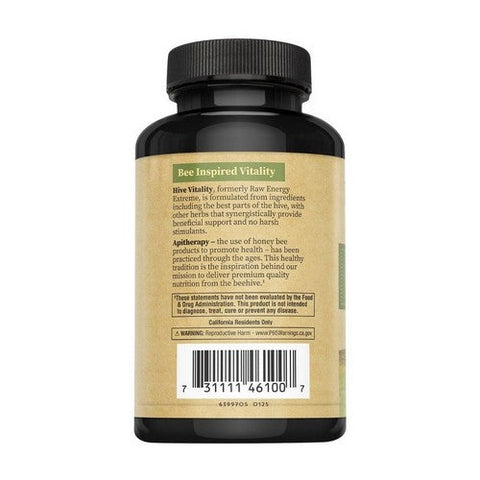 Premier One, Raw Energy Extreme, 720 Mg, 100 Caps Premier One
