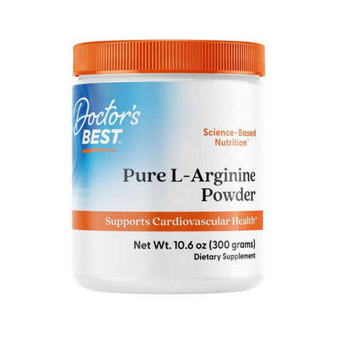 Doctors Best, Pure L-Arginine Powder, 10.6 Oz Doctors Best