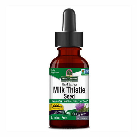 Nature's Answer, Milk Thistle Seed Fluid Extract, 2000 Mg, 2 Oz Nature's Answer
