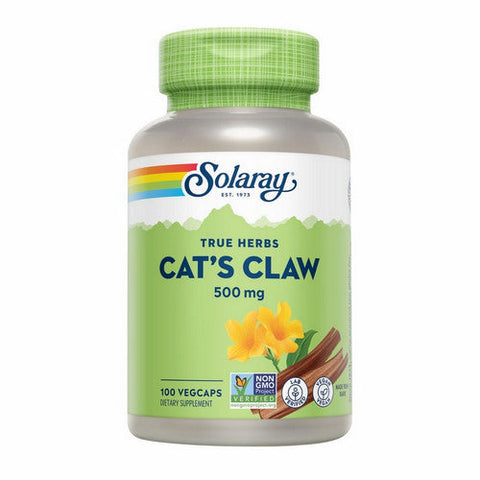 Solaray, Cat's Claw Bark, 500 mg, 100 Caps Solaray