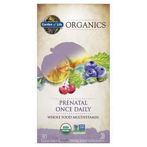 Garden of Life, Prenatal Once Daily, 30 Tabs Garden of Life