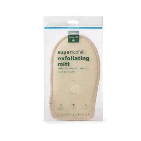 Earth Therapeutics, Loofah Exfoliating Bath Mitt, Count Earth Therapeutics