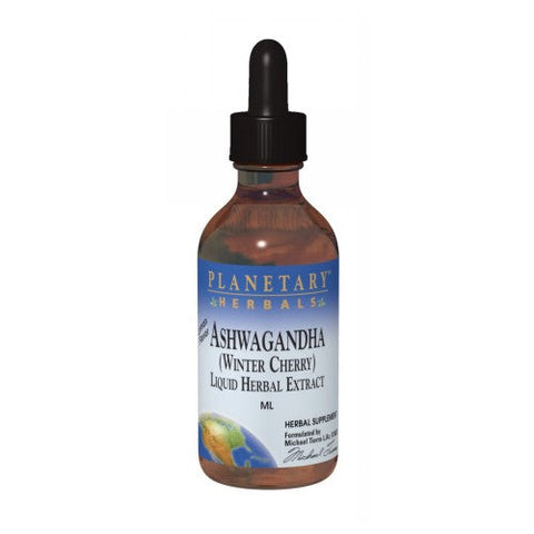 Planetary Herbals, Ashwaganda Liquid Herbal Extract, Lemon 1 Fl Oz Planetary Herbals