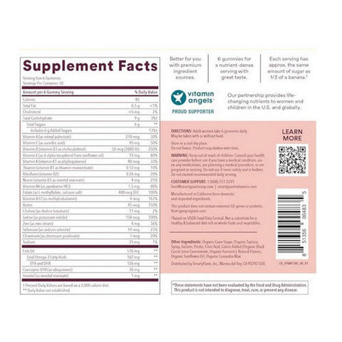 SmartyPants, Women's Complete Vitamins, 180 Gummies SmartyPants
