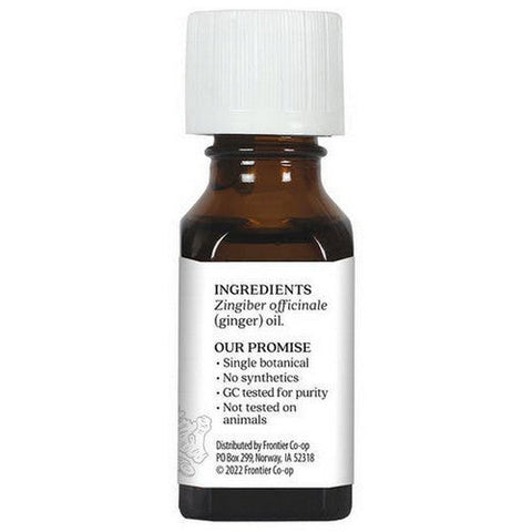 Aura Cacia, Essential Oil Ginger, (zingiber officinale) 0.5 Fl Oz Aura Cacia