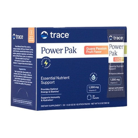 Trace Minerals, Power Pak Pomegranate Blueberry, 30 Packets Trace Minerals