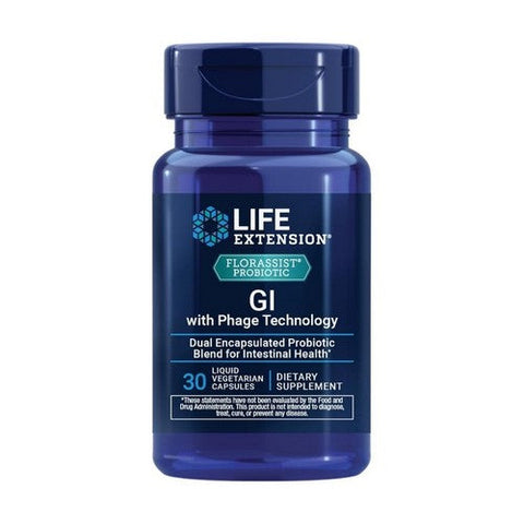Life Extension, Florassist GI With Phage Technology, 30 Liquid Veg Caps Life Extension