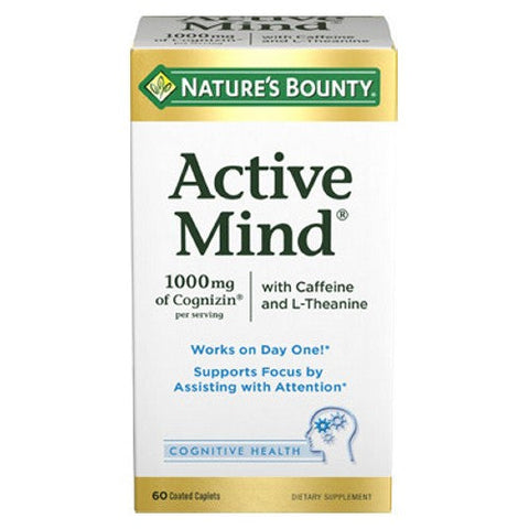 Nature's Bounty, Active Mind, 24 X 60 Caps Nature's Bounty