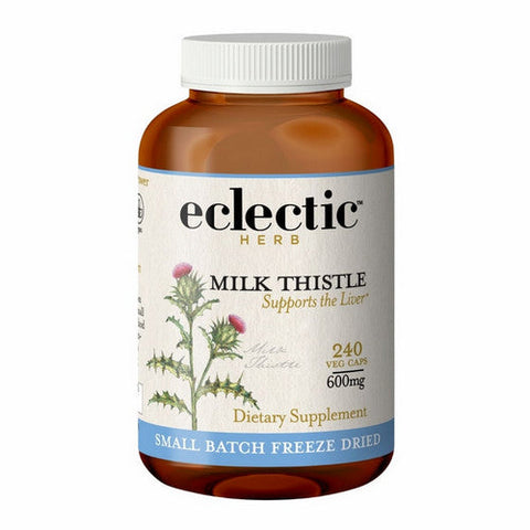 Eclectic Herb, Milk Thistle, 600 Mg, 240 Caps Eclectic Herb