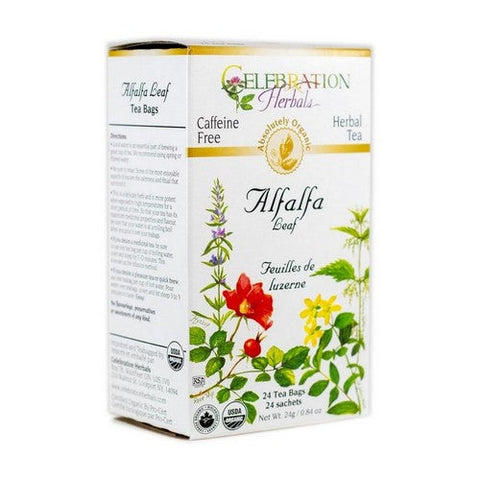 Celebration Herbals, Organic Alfalfa Leaf Tea, 24 Bags Celebration Herbals