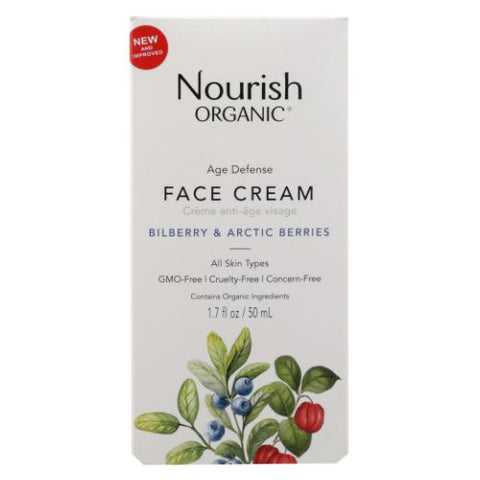 Nourish, Age Defence Face Cream, 1.7 Oz Nourish