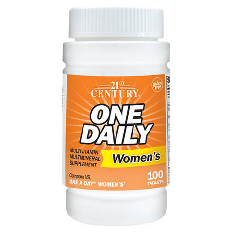 21st Century, One Daily Women'S Multivitamin Multimineral, 100 Tabs 21st Century