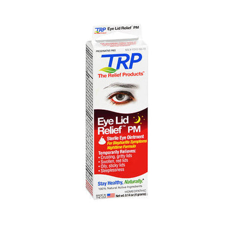 The Relief Products, Eye Lid Relief PM Sterile Eye Ointment, 0.14 Oz The Relief Products