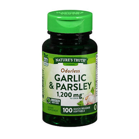 Nature's Truth, Odorless Garlic & Parsley, 100 Caps Nature's Truth