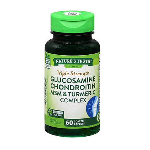 Nature's Truth, Glucosamine Chondroitin Msm And Turmeric Complex, 60 Caps Nature's Truth