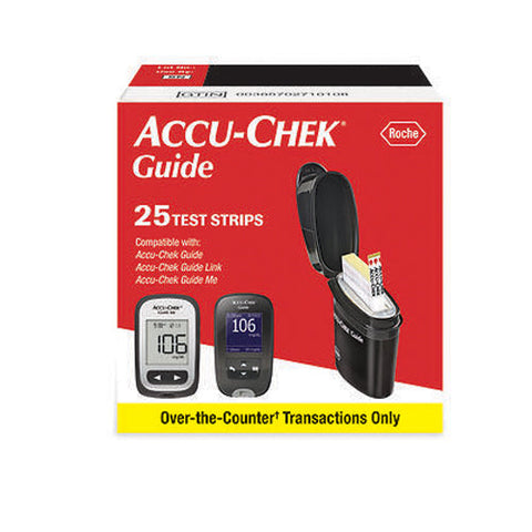 Accu-Chek, Guide Test Strips, 25 Each Accu-Chek