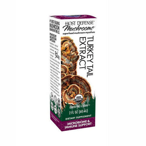 Host Defense, Turkey Tail Extract, 2 Fl Oz Host Defense