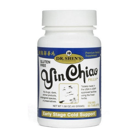 Dr. Shen's, Yin Chiao, 750 Mg, 60 Tabs Dr. Shen's