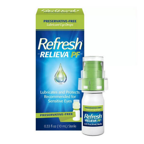 Refresh, Relieva PF Lubricant Eye Drops, 0.33 Oz Refresh