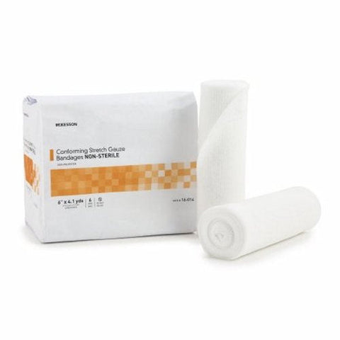 McKesson, Conforming Bandage 6 Inch X 4-1/10 Yard, Case Of 8 McKesson