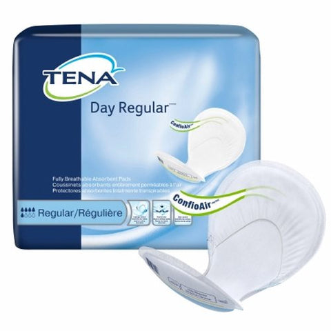 Tena, Bladder Control Pad TENA  Day Regular 24 Inch Length Moderate Absorbency Dry-Fast Core One Size Fits, Case Of 2 Tena