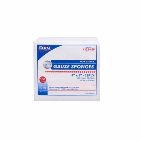Dukal, Gauze Sponge, Case Of 20 Dukal