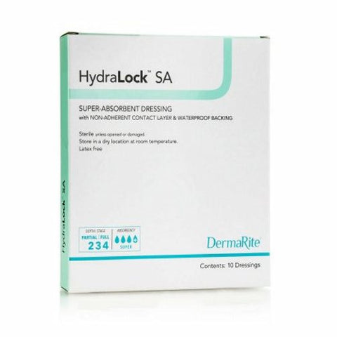 DermaRite, Super Absorbent Dressing 6 X10 Inch, Box Of 10 DermaRite
