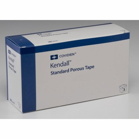 Kendall, Medical Tape White 3 Inch X 10 Yard Cloth NonSterile 7046C, Case Of 12 Kendall