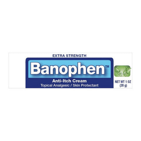 Major Pharmaceuticals, Extra Strength Banophen Itch Relief Strength Cream, 30 Grams Major Pharmaceuticals