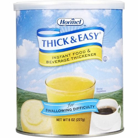 Hormel, Food and Beverage Thickener Thick & Easy  8 oz. Container Canister Unflavored Powder Consistency Var, 8 Oz Hormel