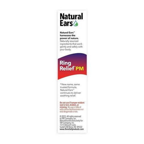 The Relief Products, Ring Relief Ear Drops PM, 10 ml The Relief Products