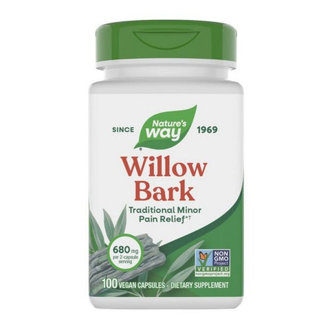 Willow Bark 100 Veg Caps by Nature's Way