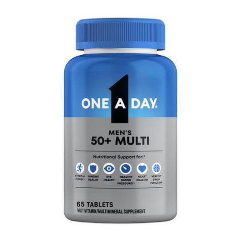One A Day, Men'S 50+ Complete Multivitamin, 65 Tabs
