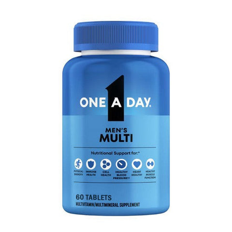 One A Day, Men'S Complete Multivitamin, 60 Tabs