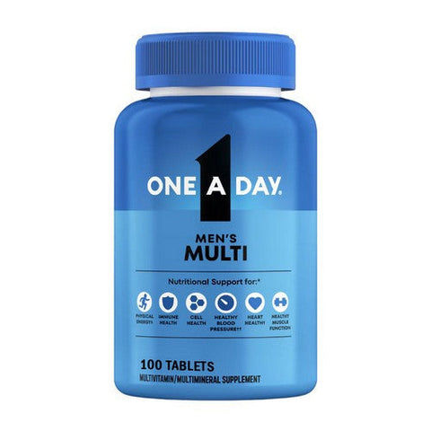 One A Day, Men'S Complete Multivitamin, 100 Tabs