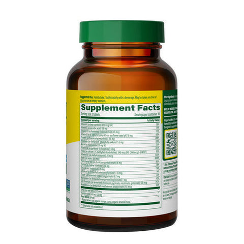 MegaFood, Men's 55+ Advanced Multivitamin, 60 Tabs MegaFood