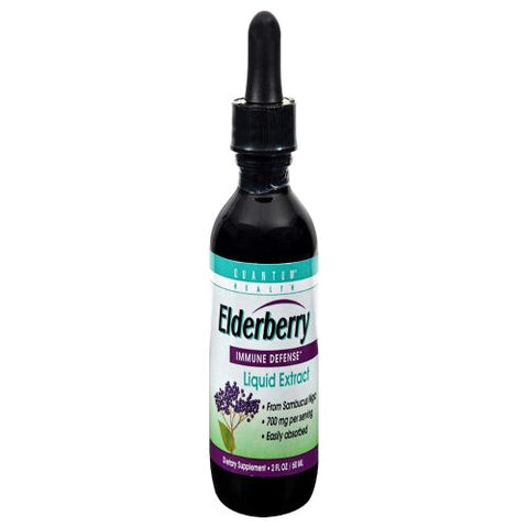 Quantum Health, Elderberry, Liquid Extract 2 FL Oz Quantum Health