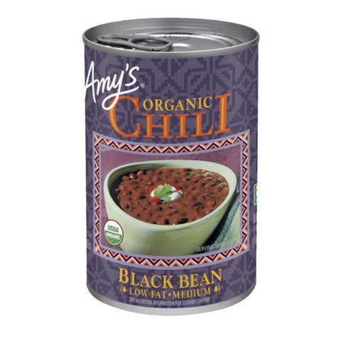 Amys, Organic Chili Black Bean, 14.7 Oz(Case Of 12) Amys
