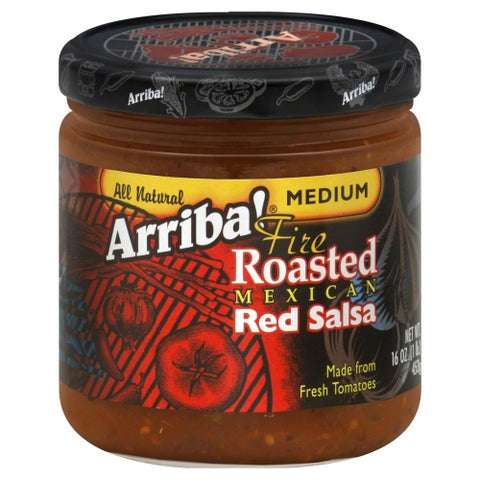 Salsa Red Med Case of 6 X 16 Oz by Arriba