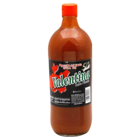 Sauce Black Label Hot Case of 12 X 34 Oz by Valentina's