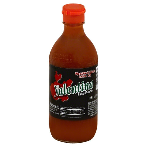 Sauce Black Hot Case of 12 X 12.5 Oz by Valentina's