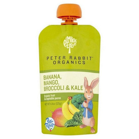 Peter Rabbit, Kale Broccoli & Mango Puree, 4.4 Oz(Case Of 10) Peter Rabbit